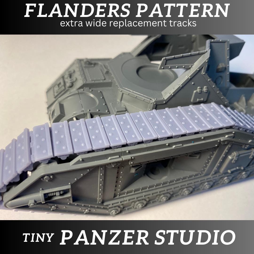 Flanders Pattern Tracks for Human Tanks
