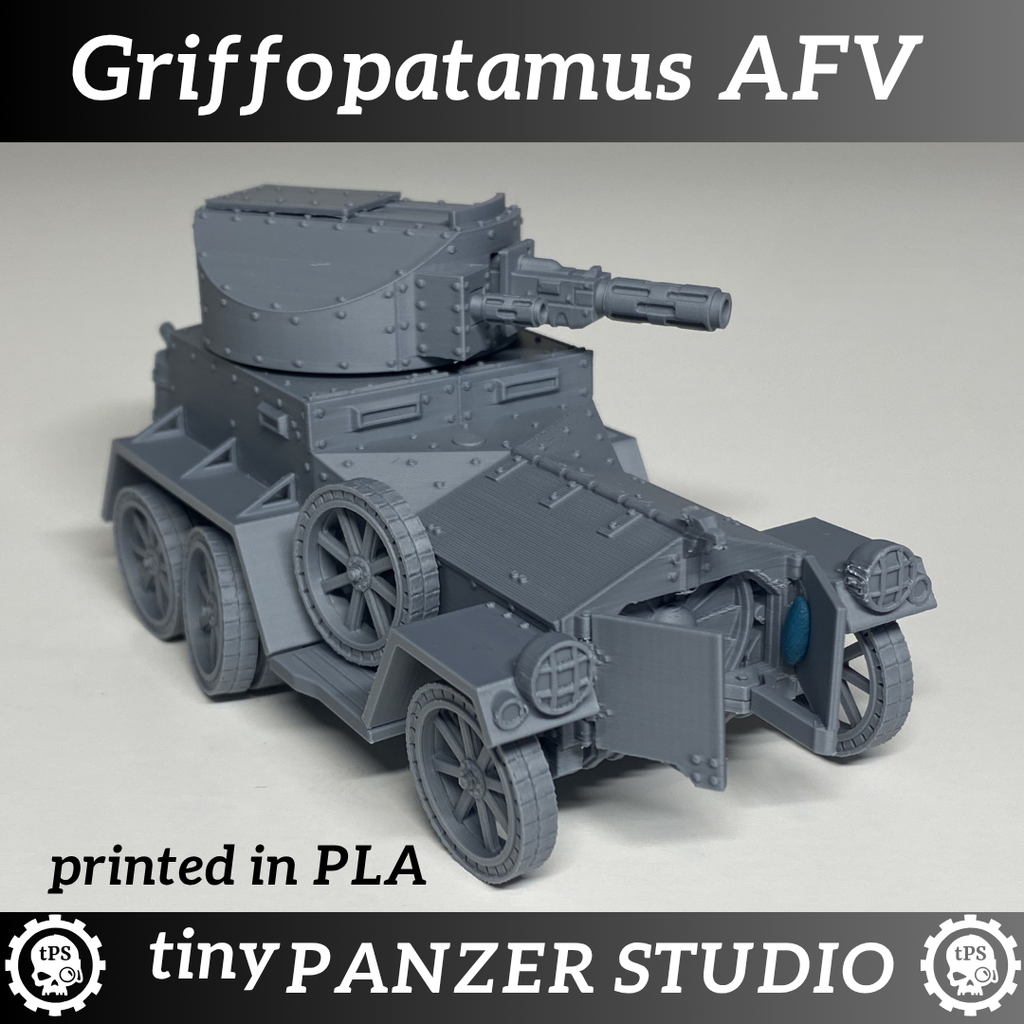 Griffopotamus AFV - Grimdark armored car