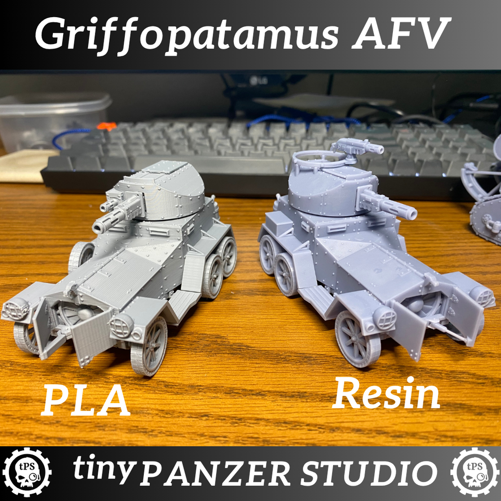 Griffopotamus AFV - Grimdark armored car