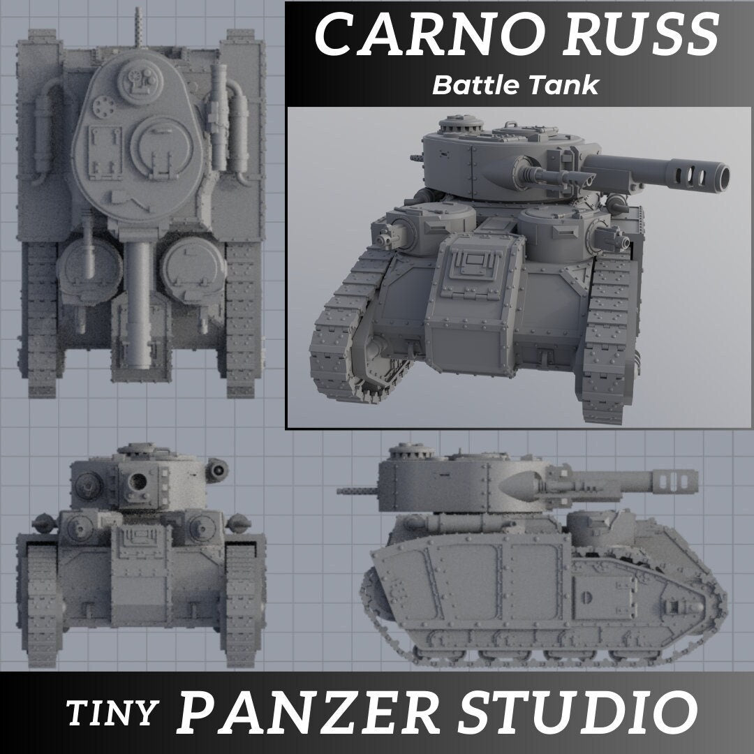CarnoRuss Battle Tank, T28 Turret