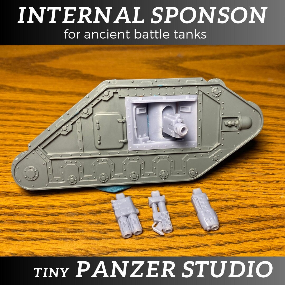 Internal Sponson Kit for Ancient Battle Tank