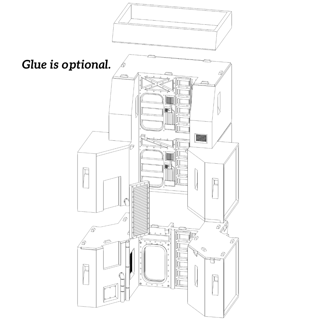 STL files - Imperial Bastion (Digital Item)