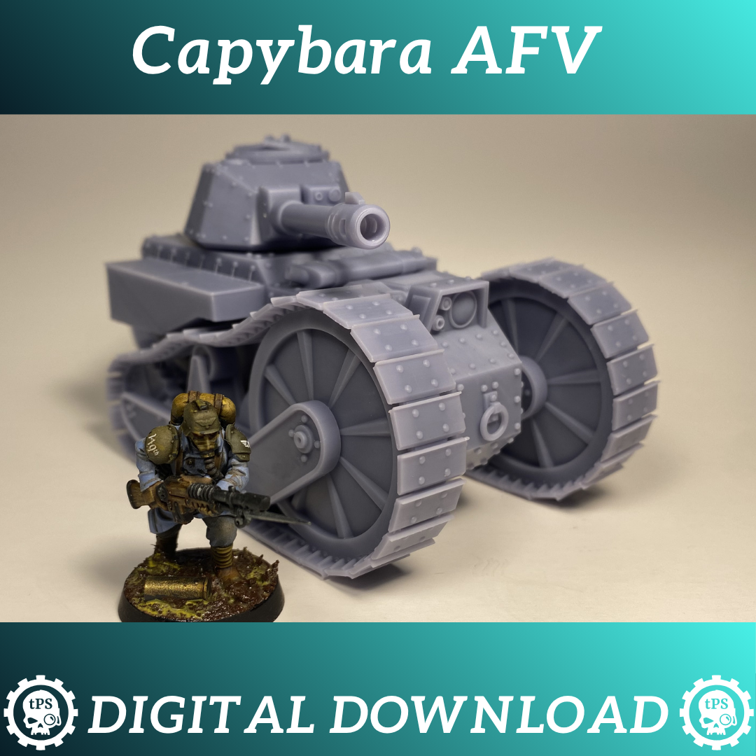 Capybara AFV - Digital STL files