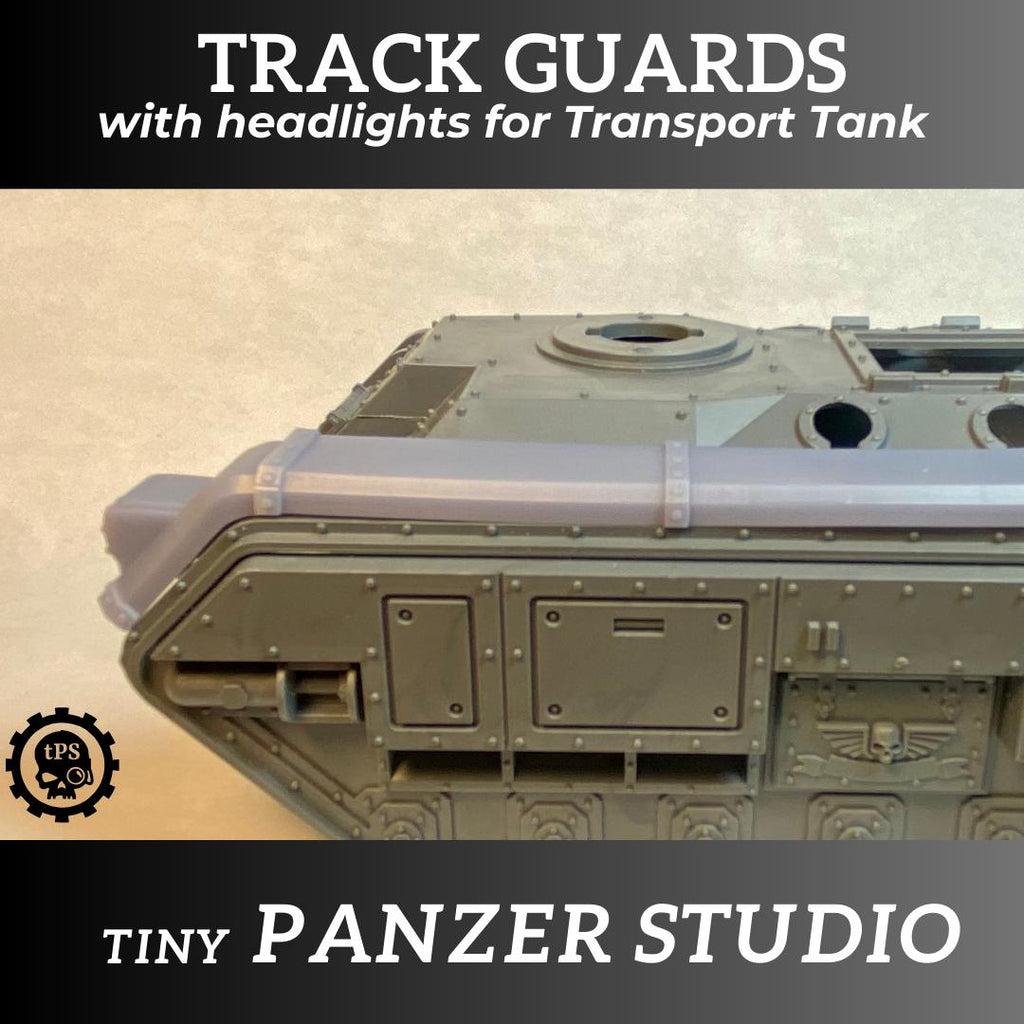 Imperial Tank Track Guards with headlights