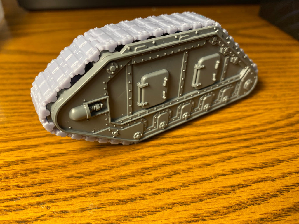 Standard Pattern tracks for Human Tanks