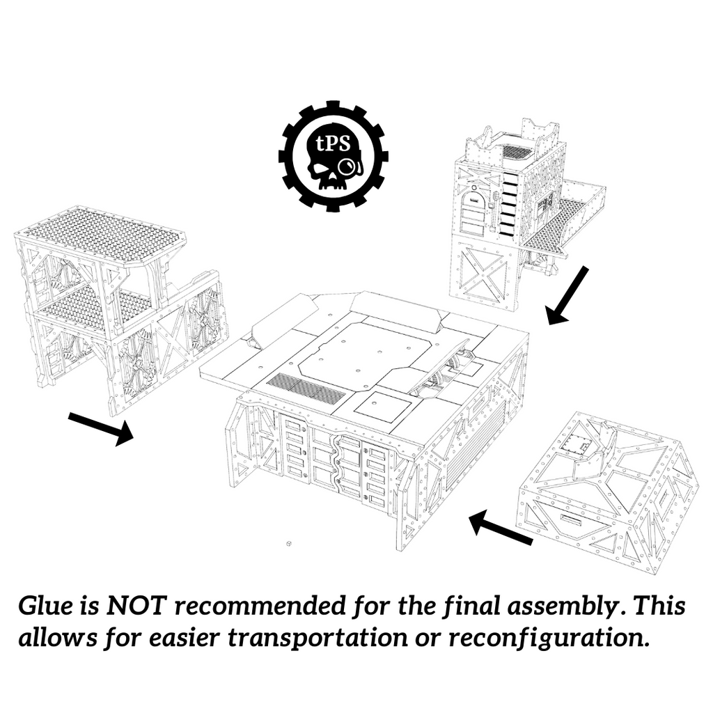STL files - Imperial Firebase XI (Digital Item)