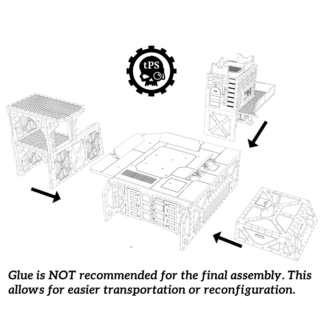 STL files - Imperial Firebase XI (Digital Item)