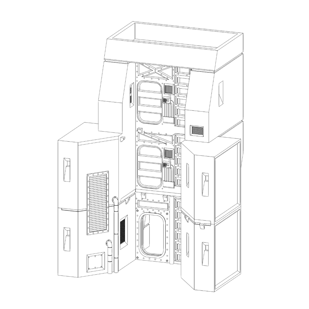 STL files - Imperial Bastion (Digital Item)