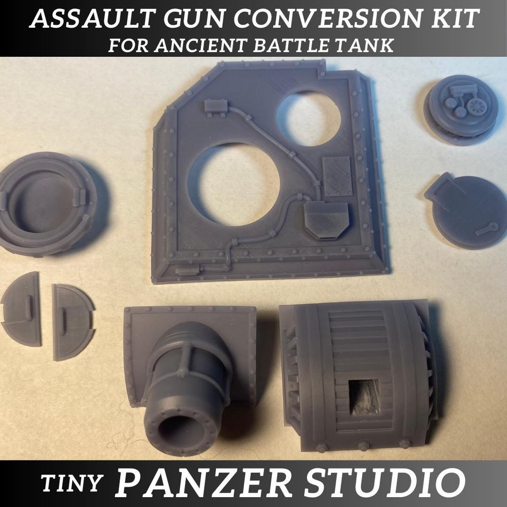 Assault Gun Conversion Kit for Ancient Battle Tank