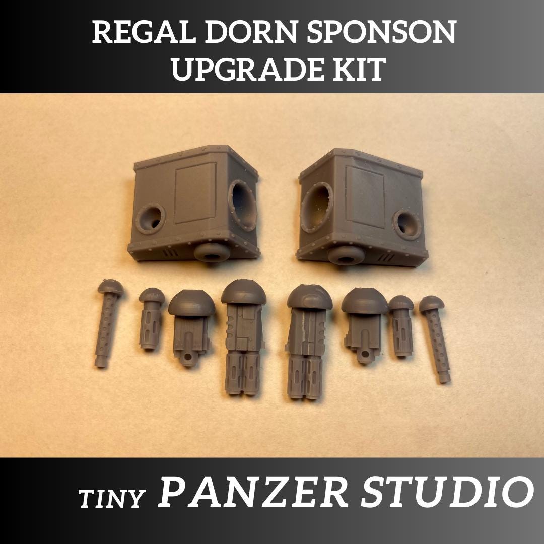 Sponson Kit for sci-fi Heavy Tank