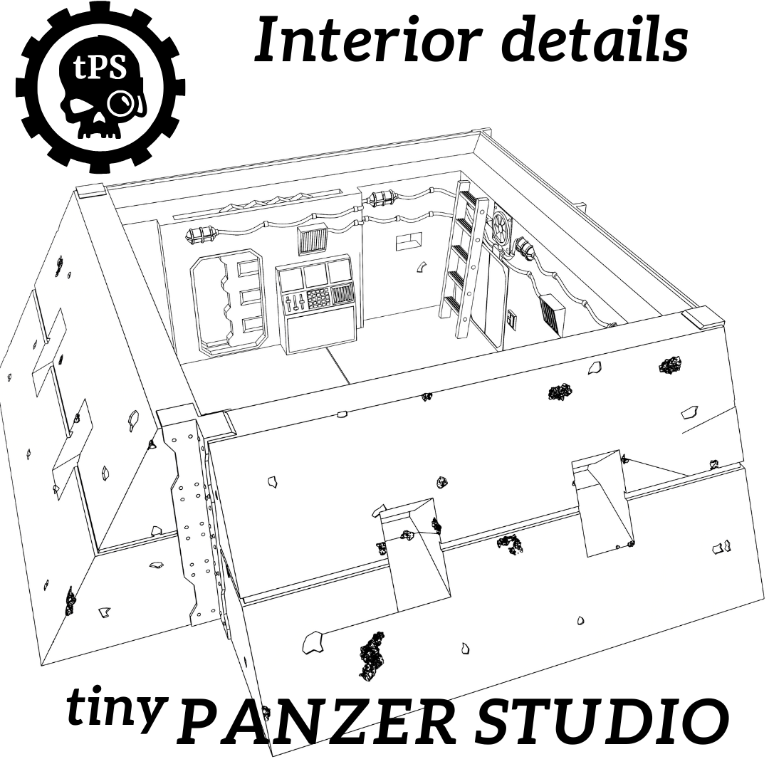 STL files - Imperial Battle Bunker (Digital Item)