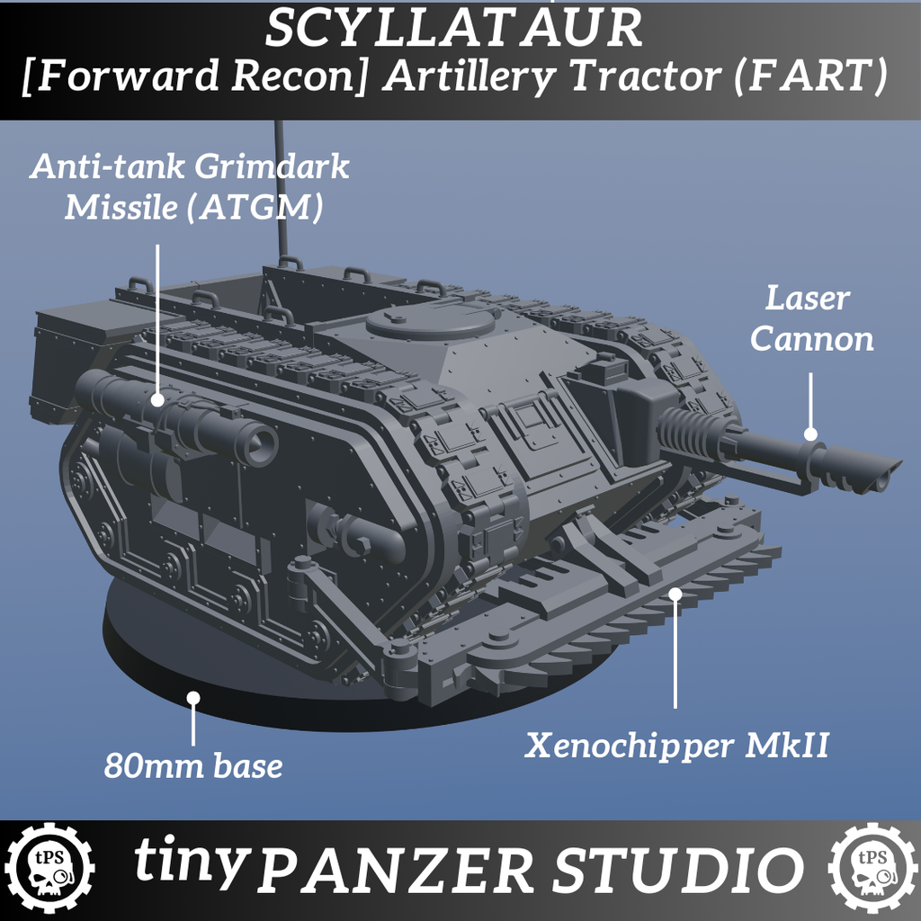 Scyllataur Artillery Tractor