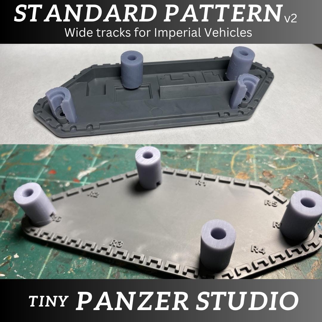 Flanders Pattern Tracks for Human Tanks