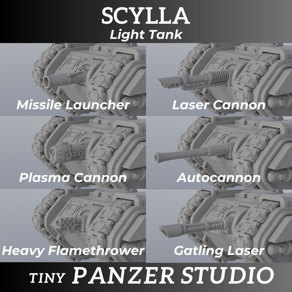Armored Scylla Light Tank