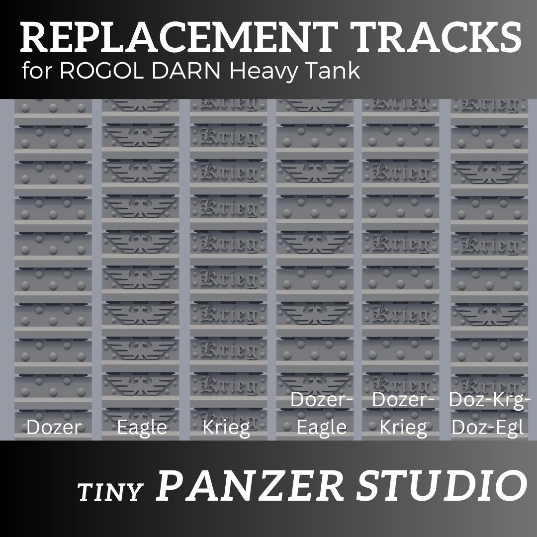 Replacement tracks for Heavy Tank