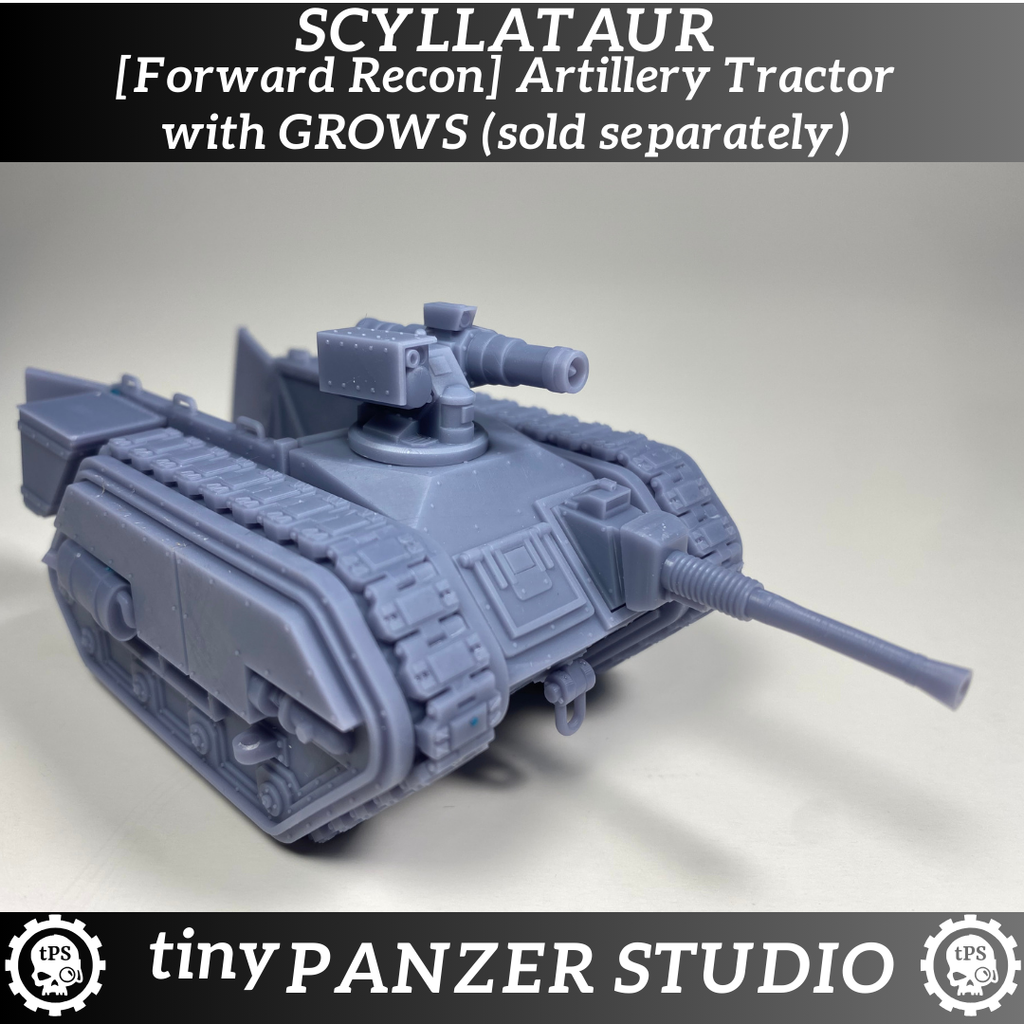 Scyllataur Assault Carrier and Artillery Tractor - Digital STL download