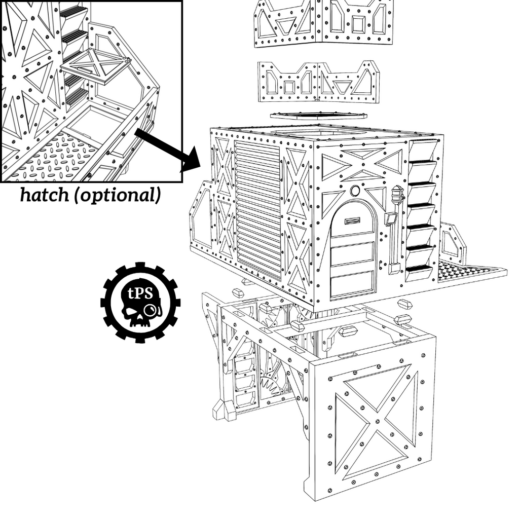 STL files - Imperial Firebase XI (Digital Item)