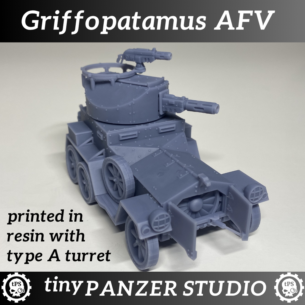 Griffopotamus AFV - Grimdark armored car
