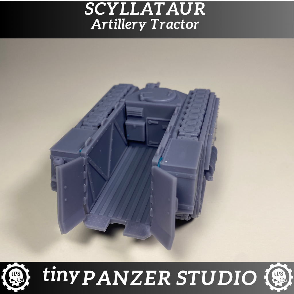 Scyllataur Assault Carrier and Artillery Tractor - Digital STL download