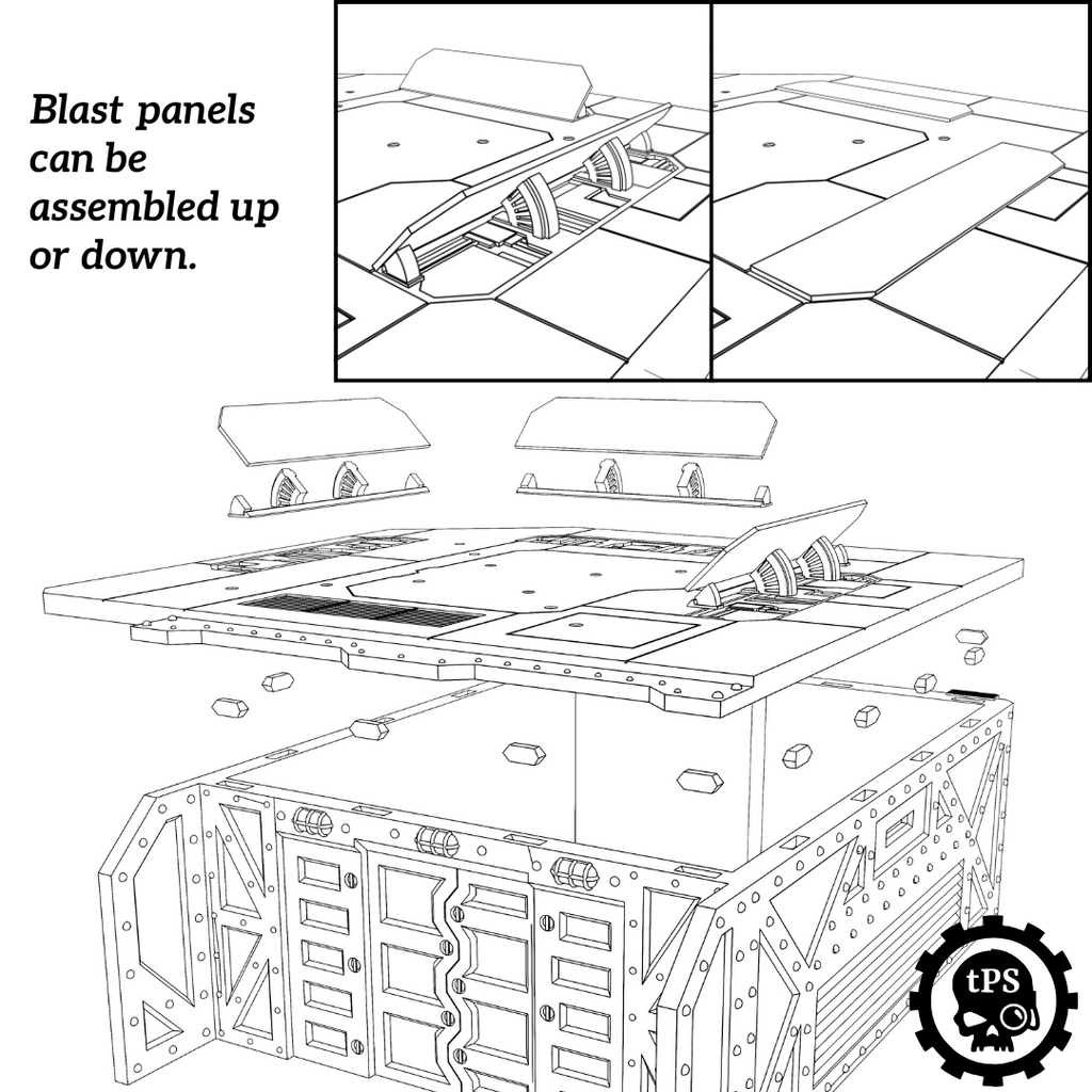 STL files - Imperial Firebase XI (Digital Item)