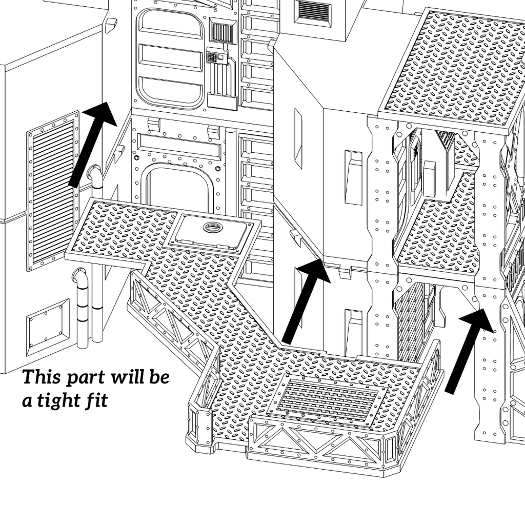 STL files - Imperial Bastion (Digital Item)