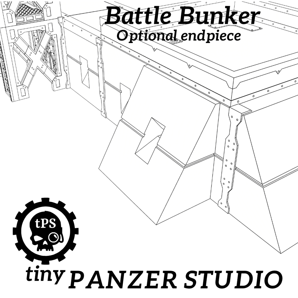 STL files - Imperial Battle Bunker (Digital Item)