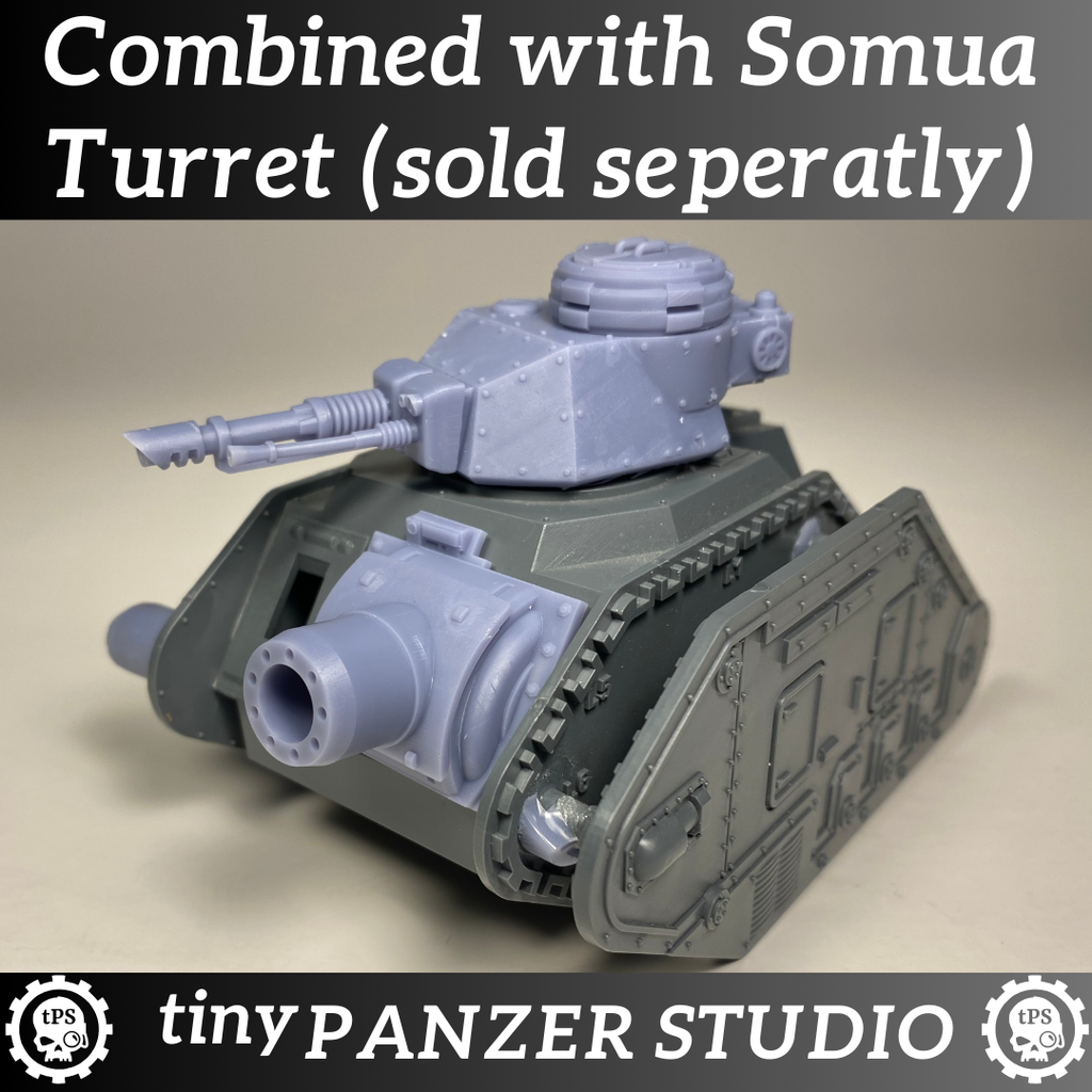Assault Gun Conversion Kit for Grimdark Battle Tank