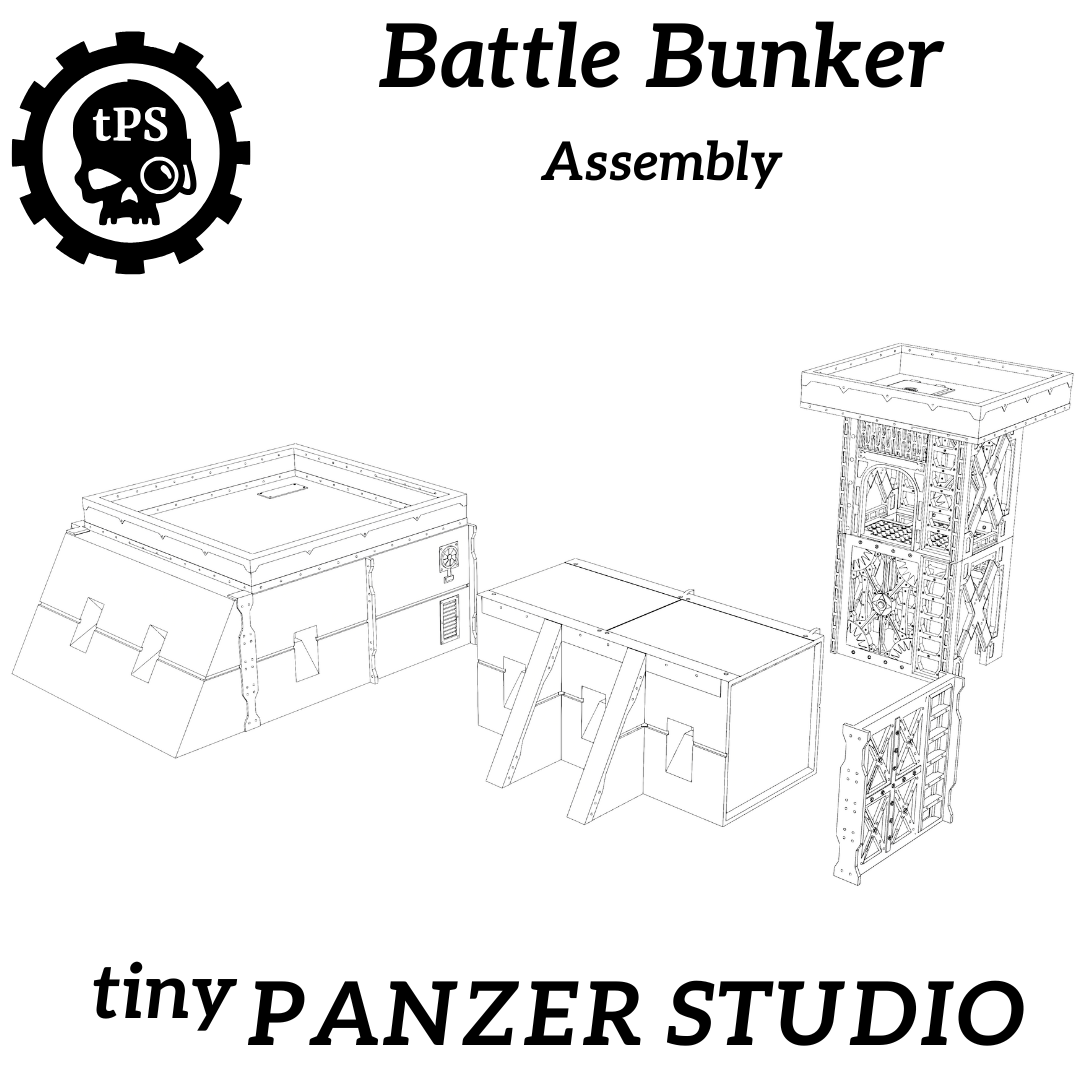 STL files - Imperial Battle Bunker (Digital Item)