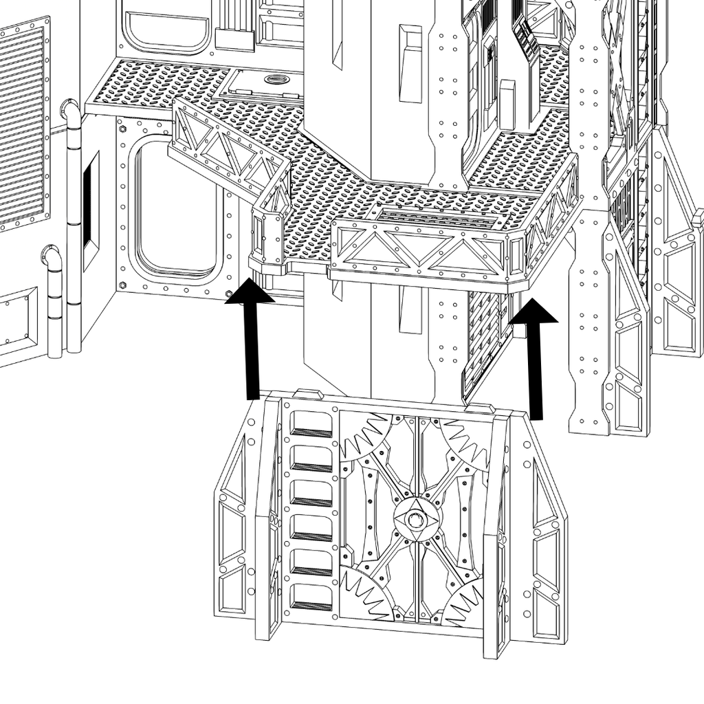 STL files - Imperial Bastion (Digital Item)