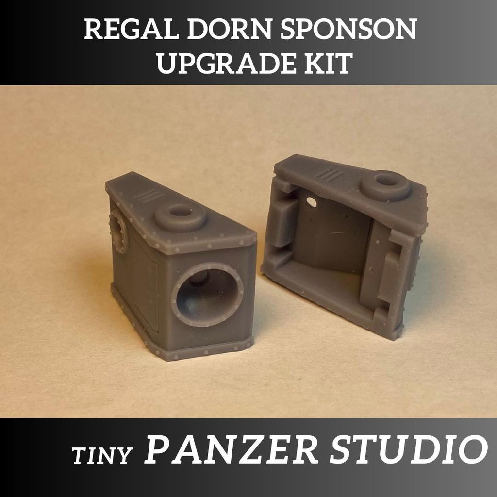 Sponson Kit for sci-fi Heavy Tank