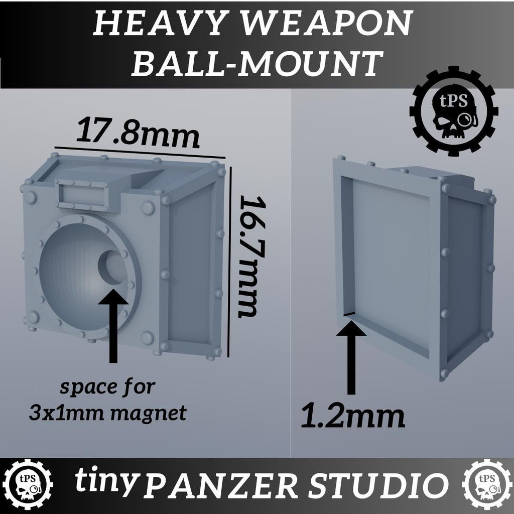 Heavy Weapon Ball Mount