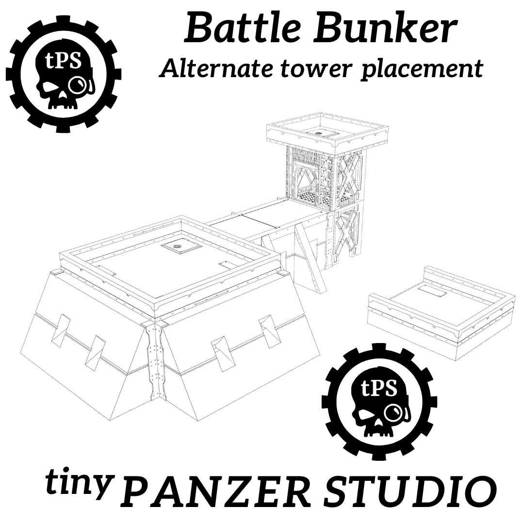 STL files - Imperial Battle Bunker (Digital Item)