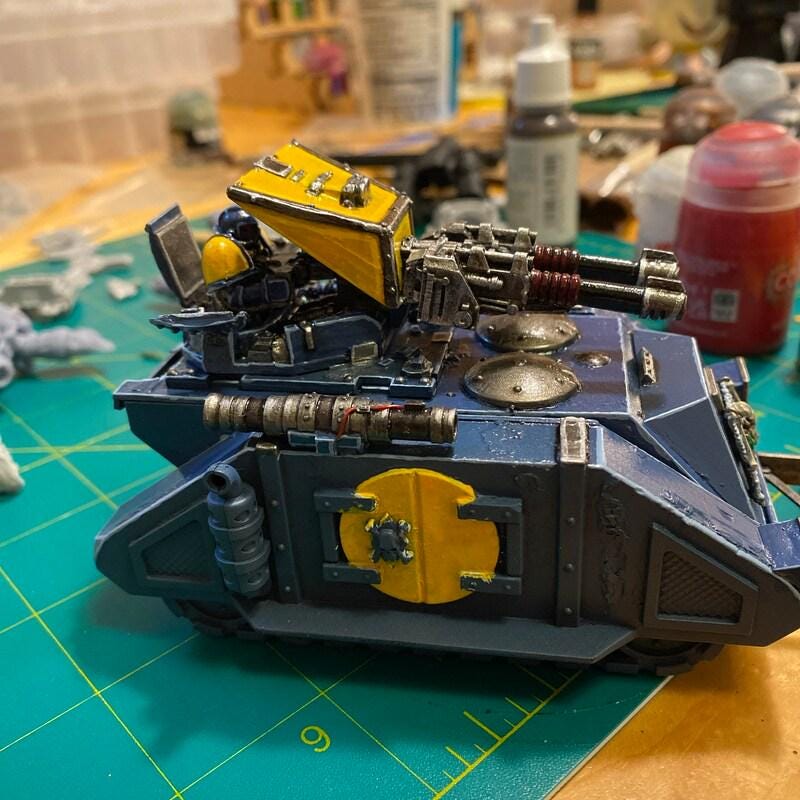 Seeker-Destroyer Anti-tank Grimdark Missile (ATGM)