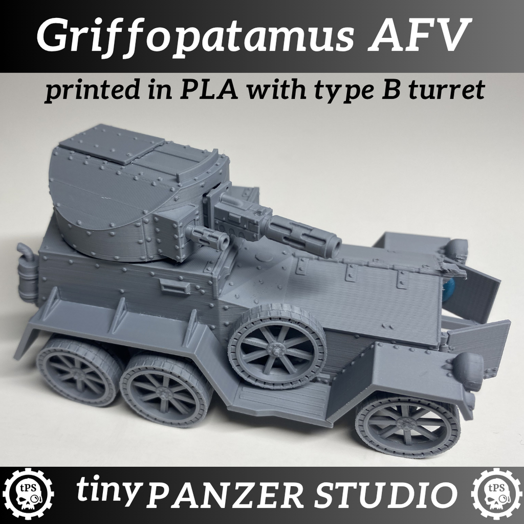 Griffopotamus AFV - Grimdark armored car