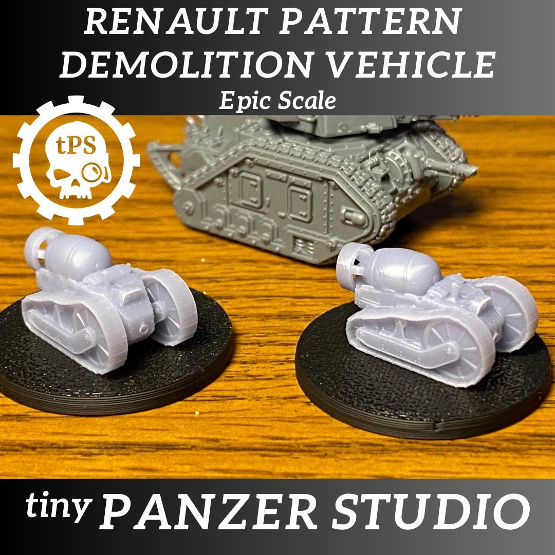 Renault Pattern Demolition Vehicle (epic scale/8mm)