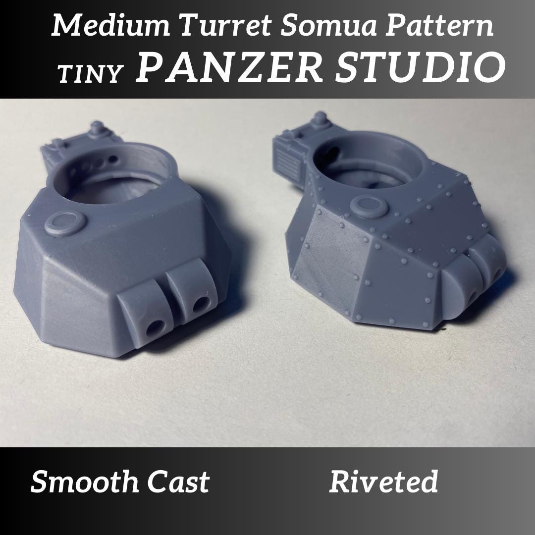 Medium Turret, Somua Pattern (riveted)