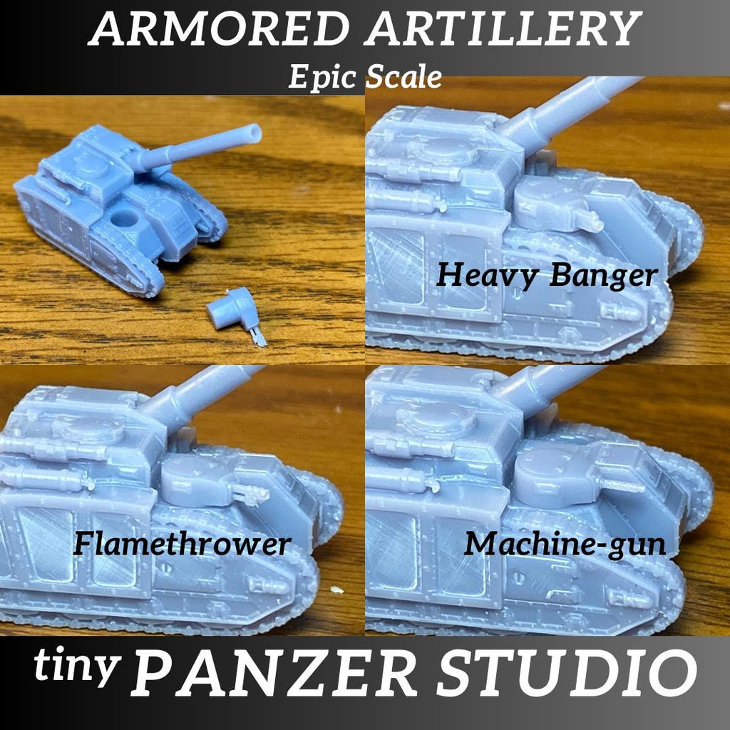 4x Carnolisk self-propelled artillery (epic scale/8mm)