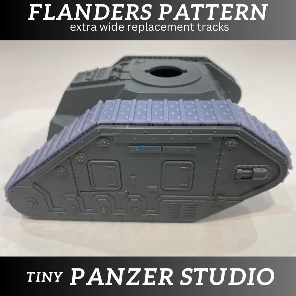 Flanders Pattern Tracks for Human Tanks