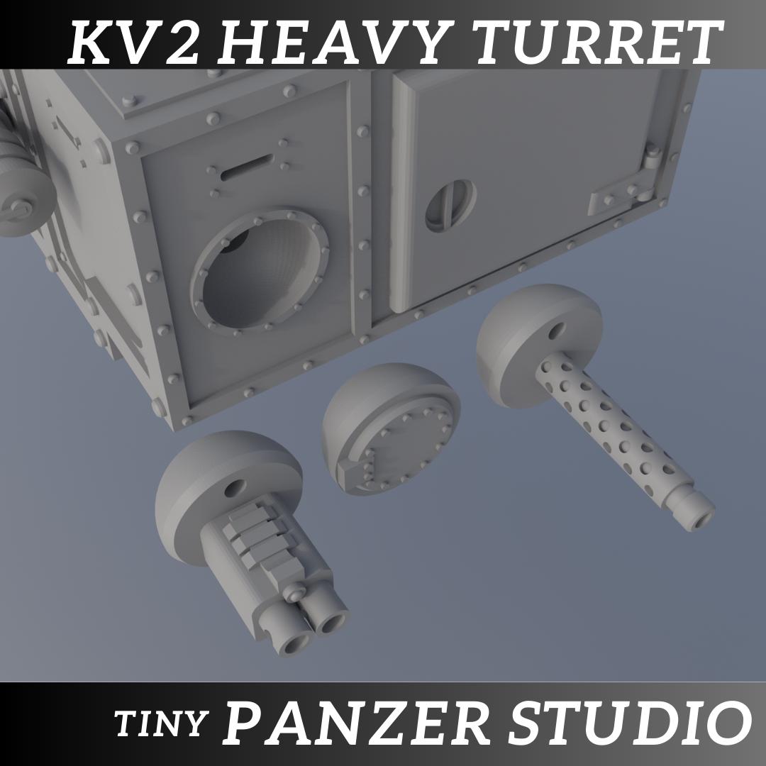 Grimdark KV2 Heavy Turret