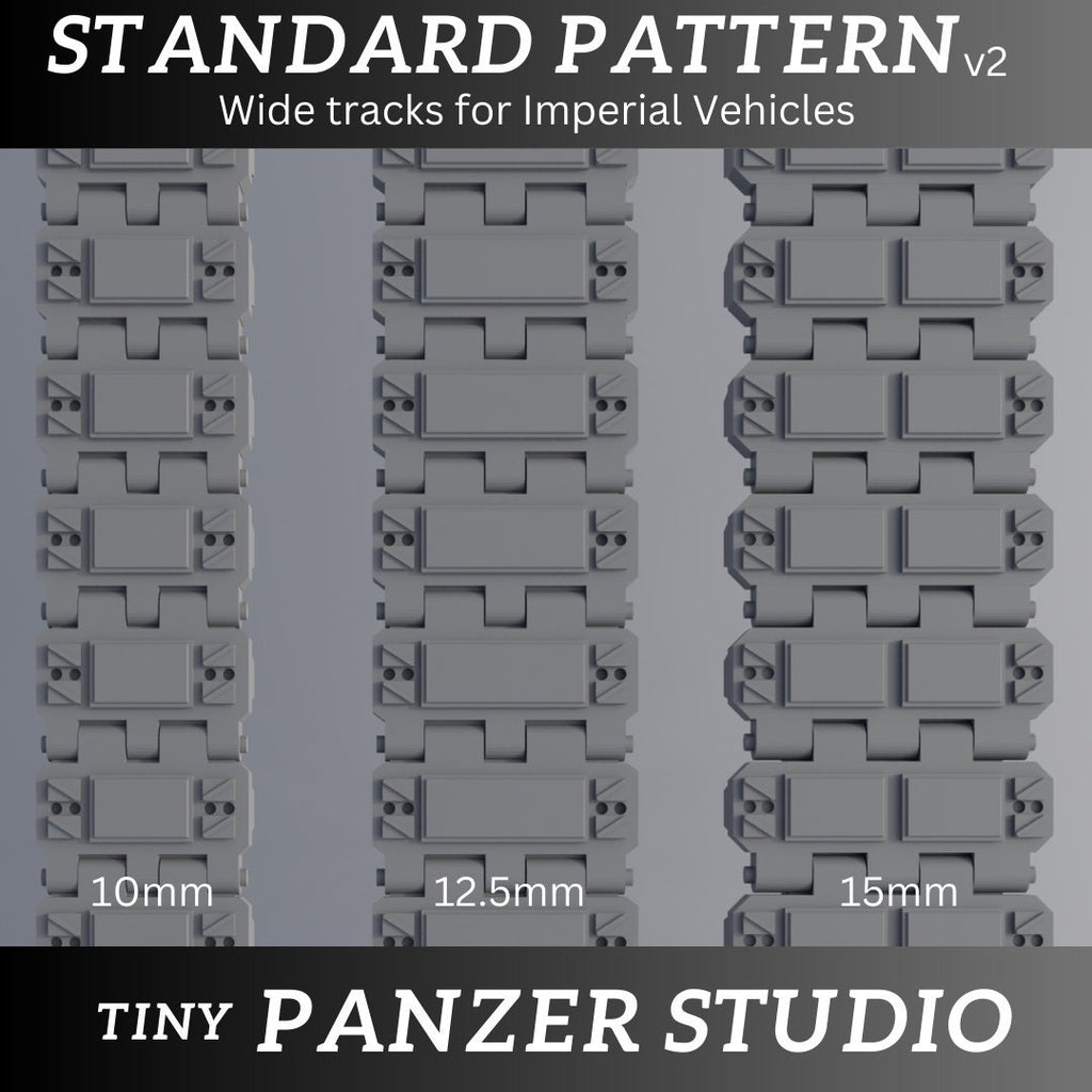 Standard Pattern tracks for Human Tanks