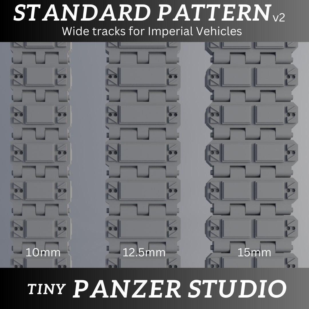 Standard Pattern tracks for Human Tanks