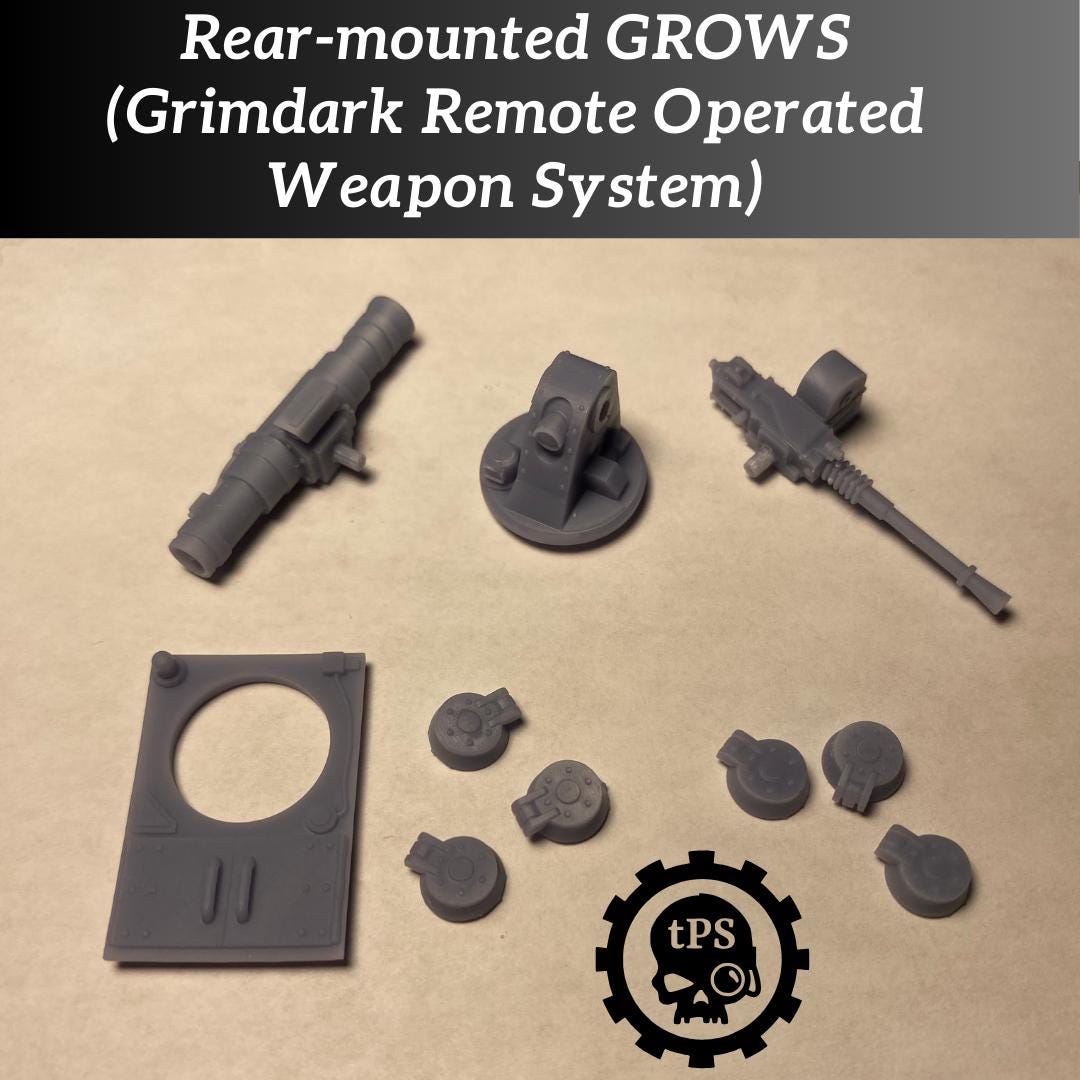 Rear-mounted Remote Turret for Transport