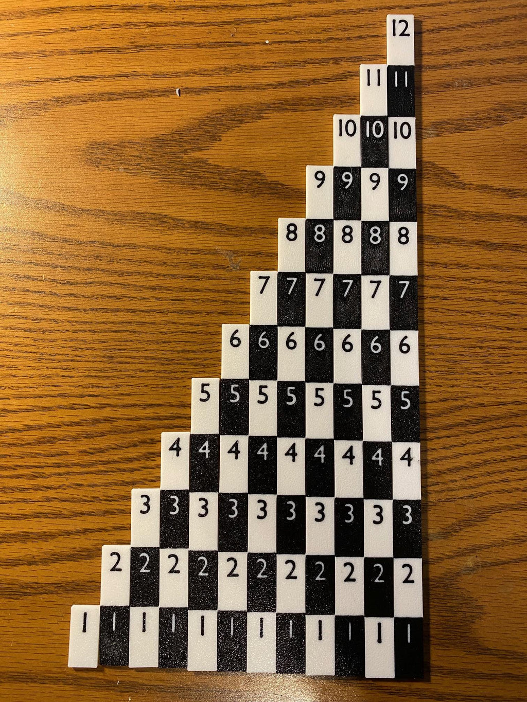 High Contrast Gaming Ruler Set