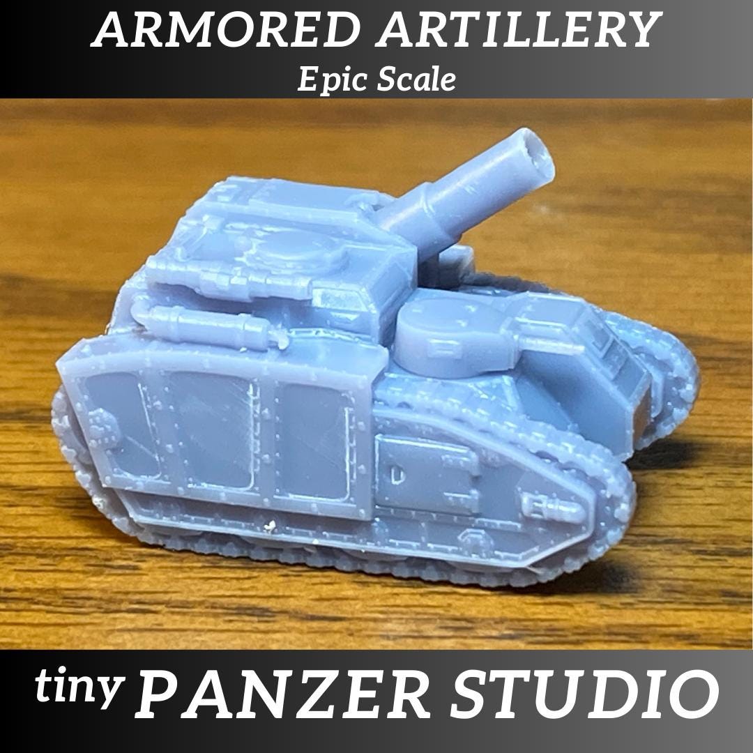 4x Carnolisk self-propelled artillery (epic scale/8mm)