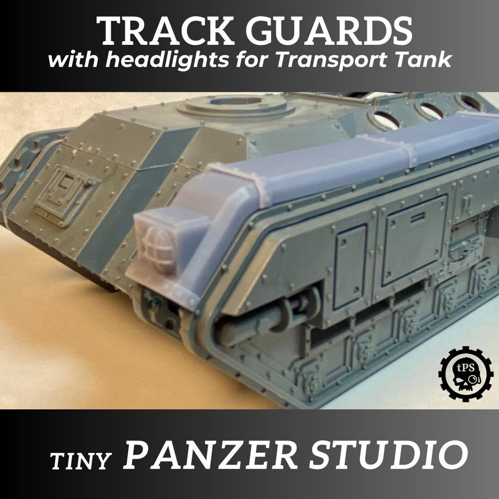 Imperial Tank Track Guards with headlights